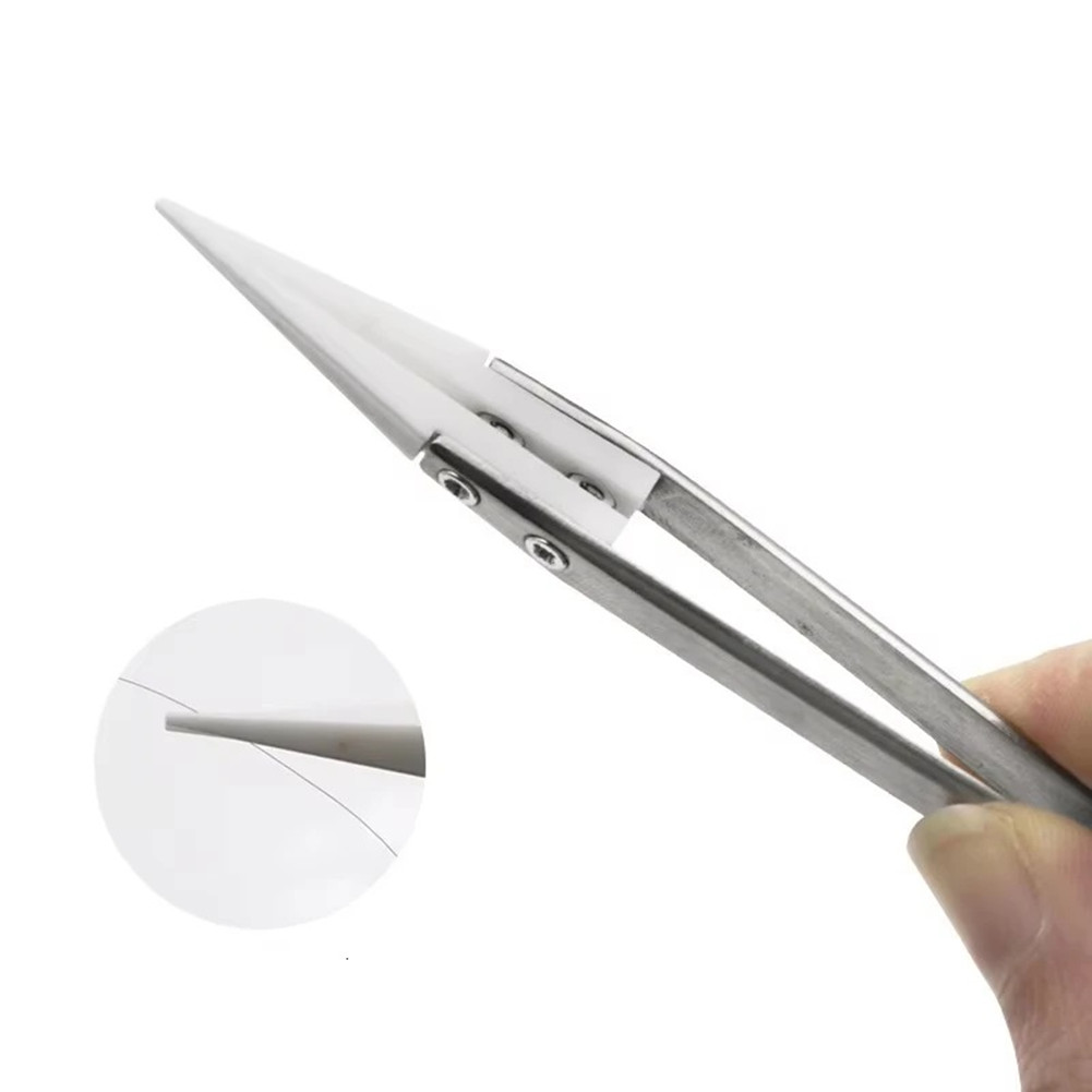 แหนบปลายเซรามิกแบบฉนวน 3 ชิ้น  - Electronics Repair Hobby บทวิจารณ์และราคา