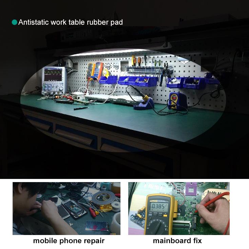 แผ่นรองงานโต๊ะ 3 มม. ป้องกันไฟ - Electronics Repair In Usa บทวิจารณ์และราคา